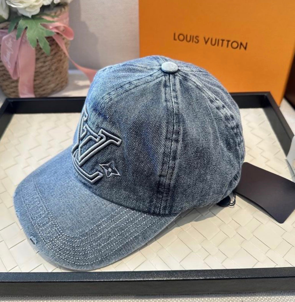 Gorra LV Initiales / LV Instinct Denim Cap