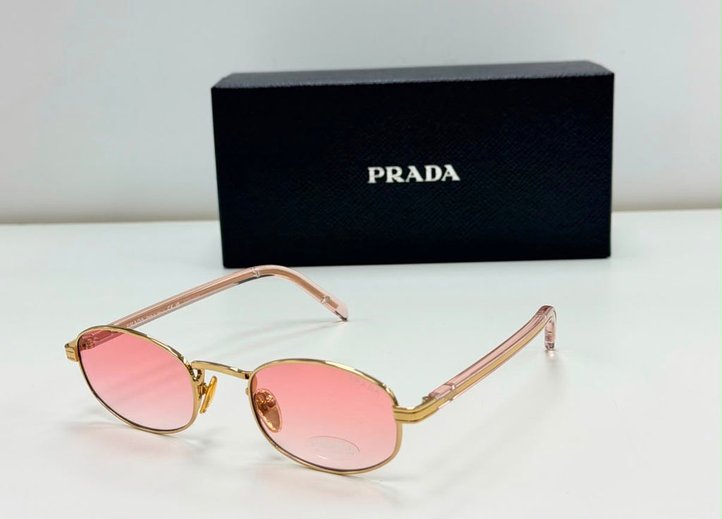 Gafas Prada Metal Plaque Oval