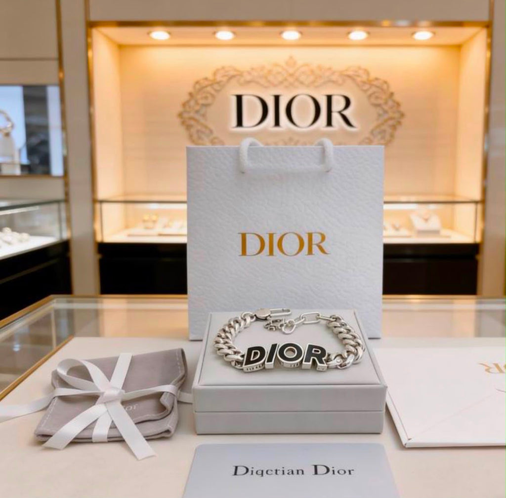 joya Dior Icon Chain Link Bracelet