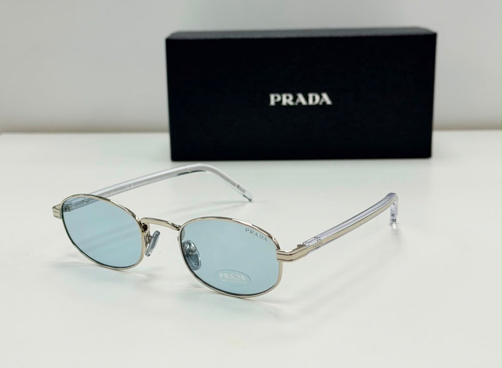 Gafas Prada Metal Plaque Oval