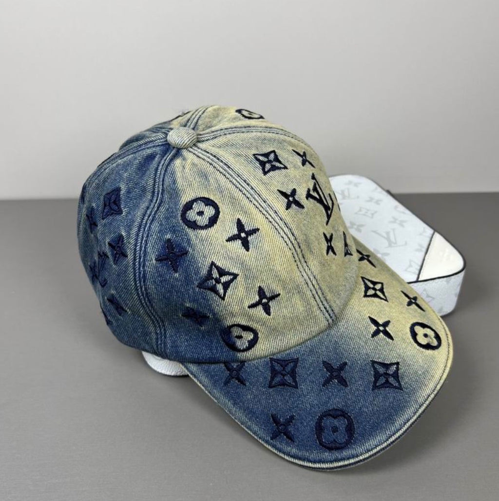 Gorra LV Gradient Monogram Denim Cap