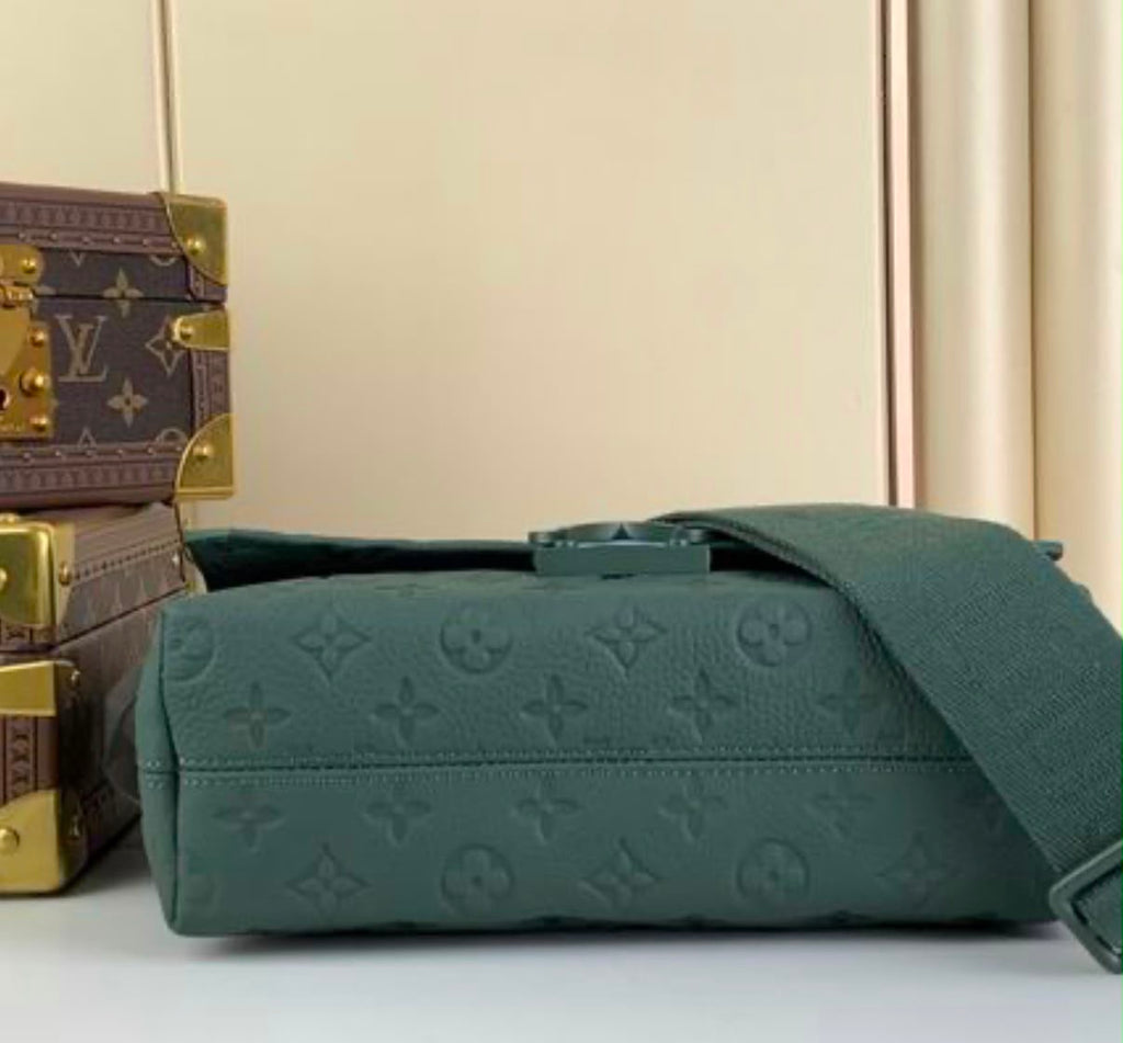 Bolso Louis Vuitton Steamer Messenger Verde Monogram