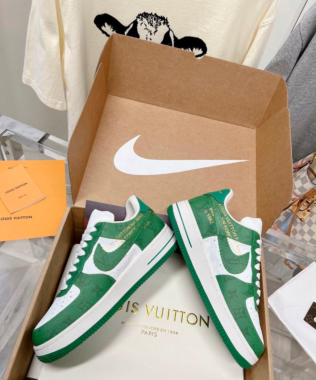 Zapatillas Louis Vuitton x Nike Air Force 1 Low by Virgil Abloh