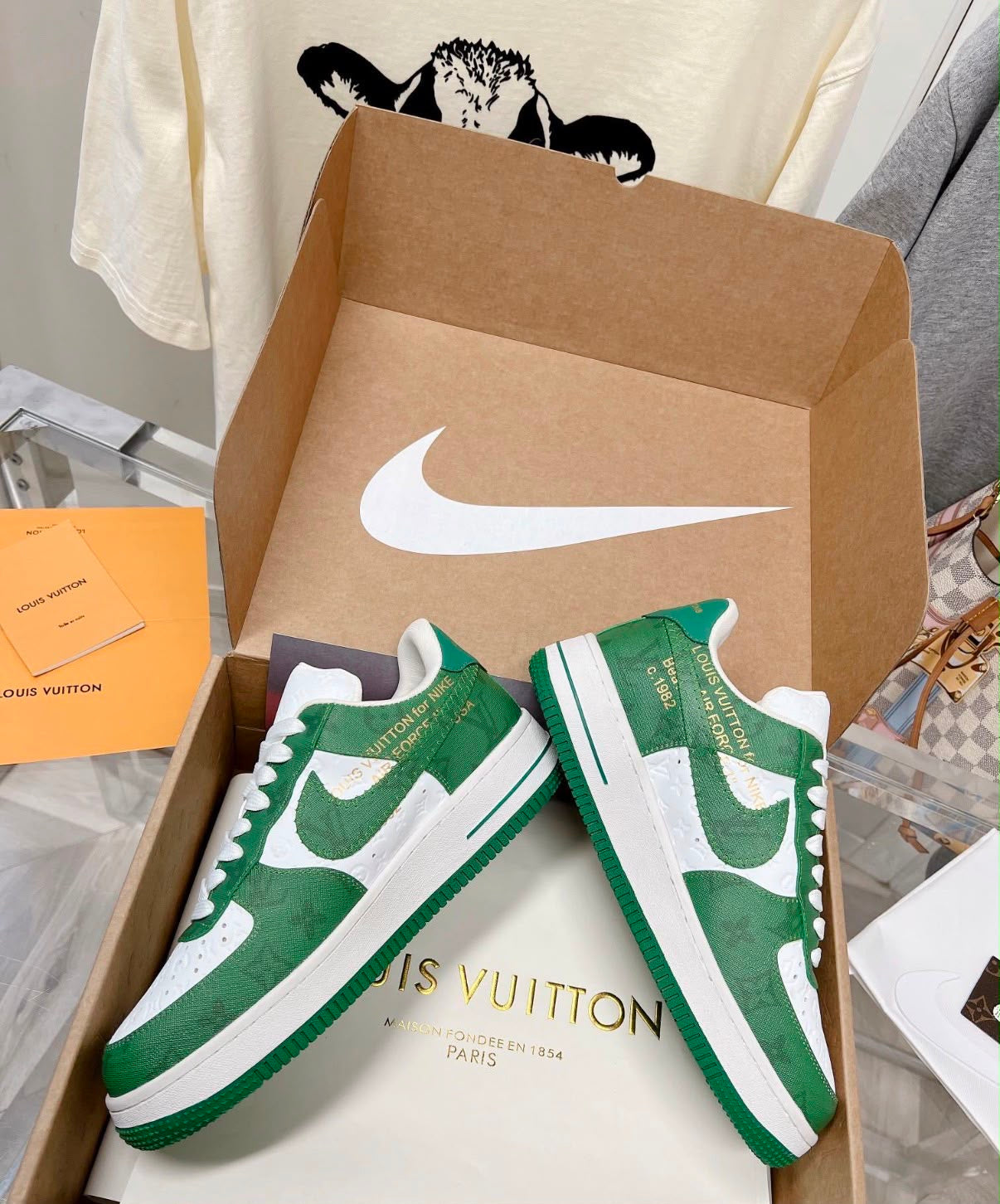 Zapatillas Louis Vuitton x Nike Air Force 1 Low by Virgil Abloh