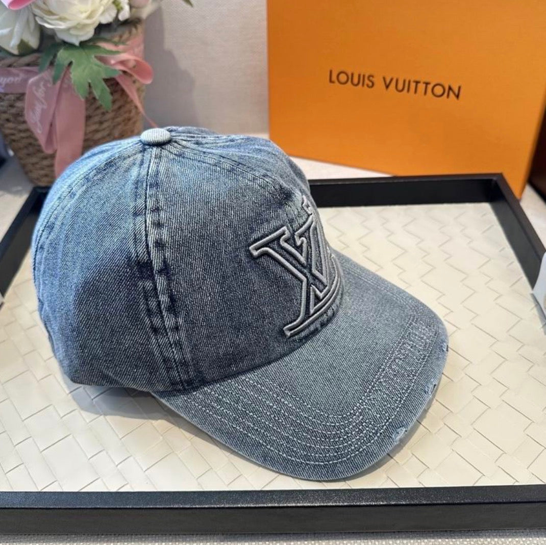 Gorra LV Initiales / LV Instinct Denim Cap