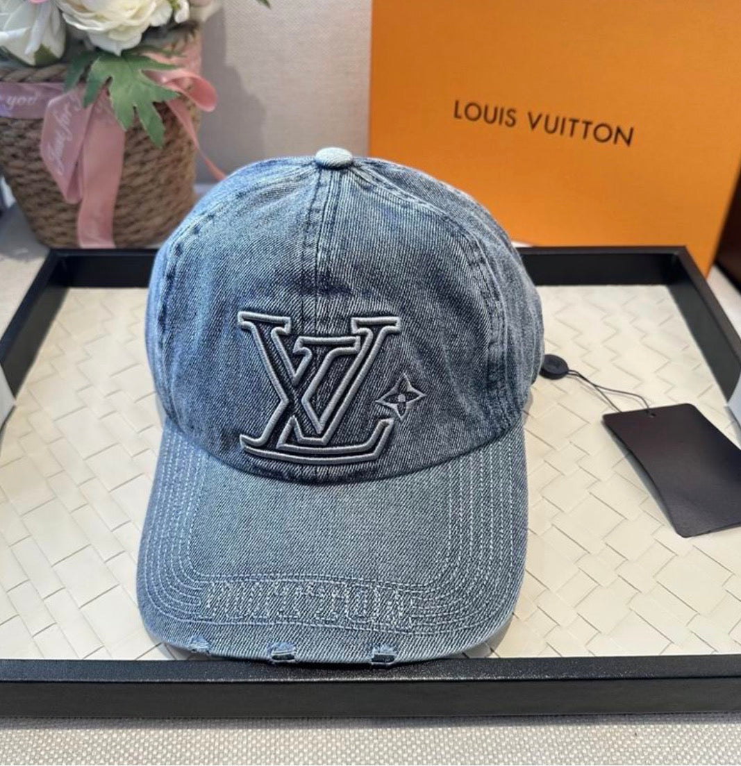 Gorra LV Initiales / LV Instinct Denim Cap