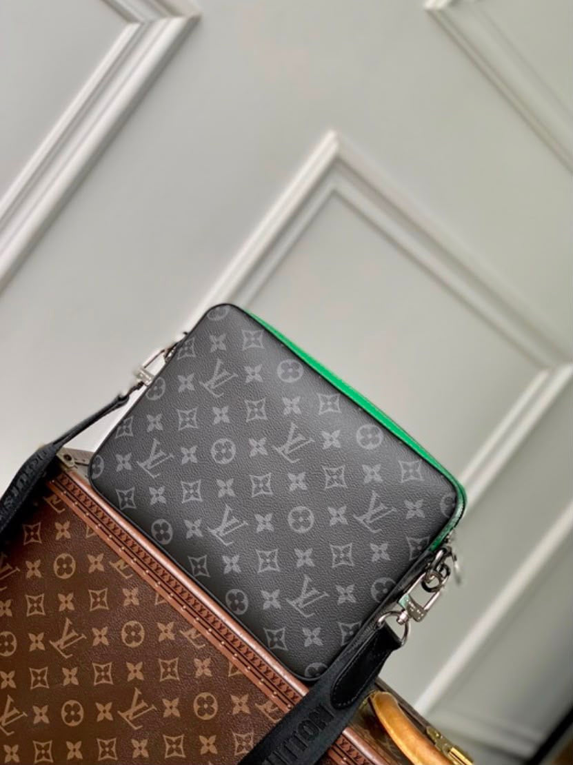 Bolso Louis Vuitton Premium Gris & Verde