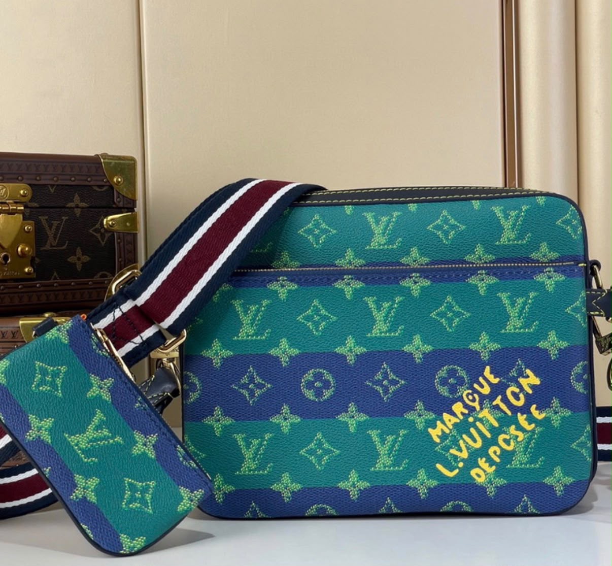 Bolso Louis Vuitton Turquoise blue