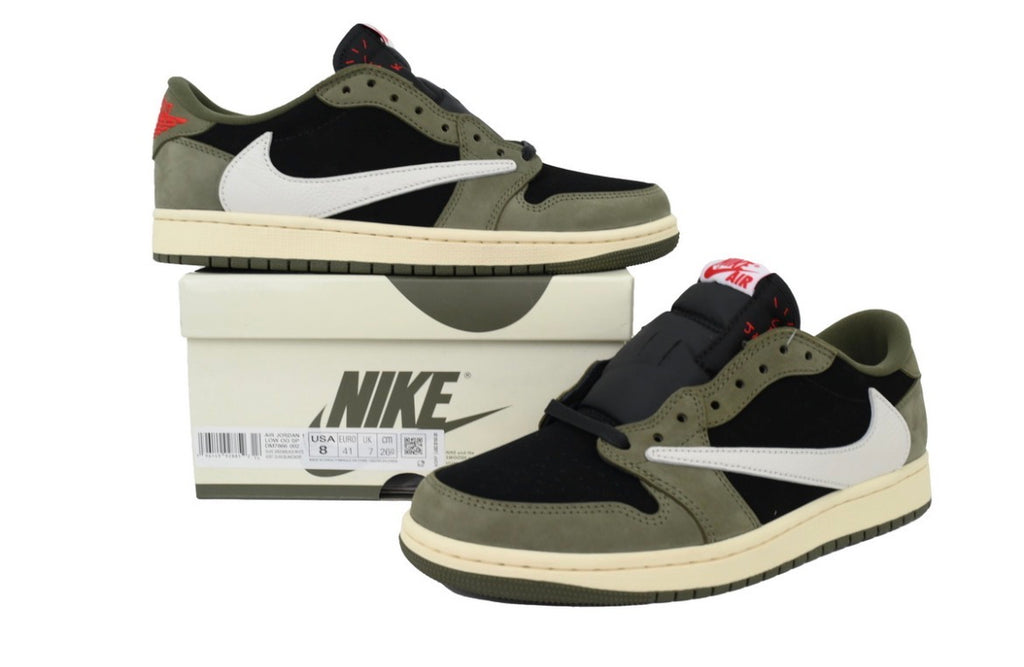 Zapatillas Travis Scott x Air Jordan 1 Low OG "Medium Olive"