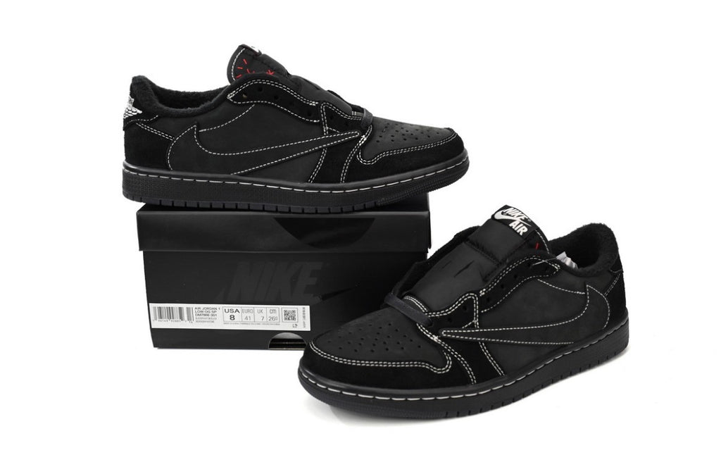 Zapatillas Travis Scott x Air Jordan 1 Retro Low OG "Black Phantom"