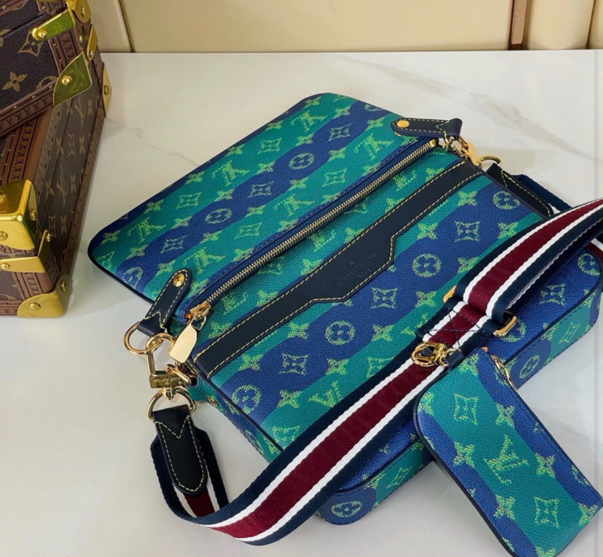 Bolso Louis Vuitton Turquoise blue