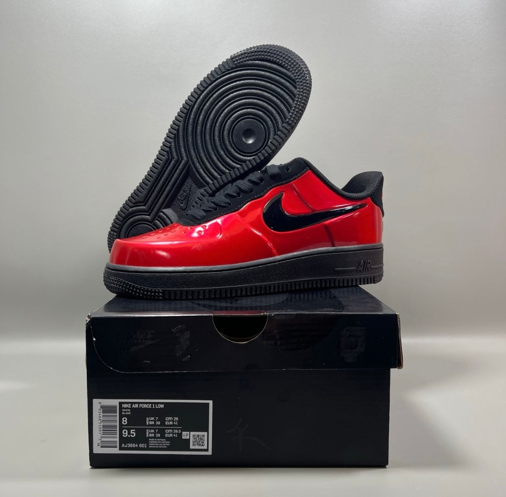 Zapatillas Nike Air Force 1 Low Patent Red/Black