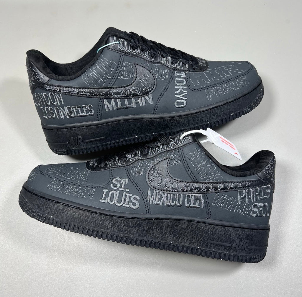 Zapatillas Nike Air Force 1 ’07 LV8 “Black/Anthracite
