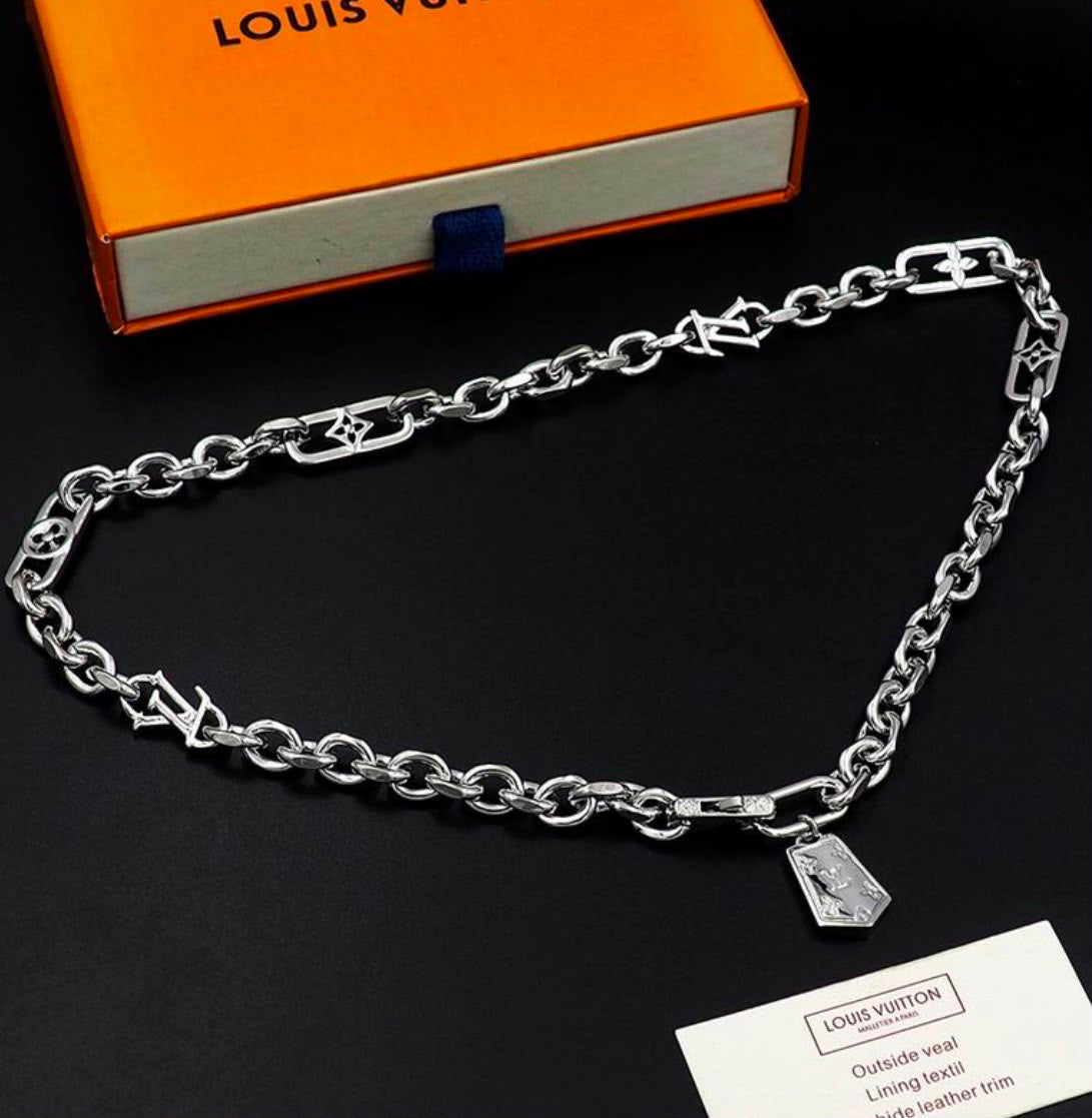 joya LV Monogram Party / Mascot Necklace